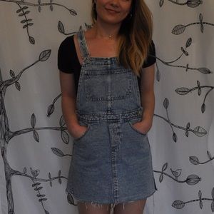 H&M Denim Overall Dress